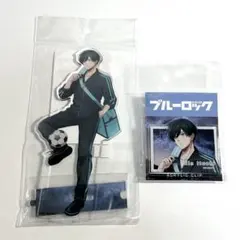 ブルーロック AnimeJapan 糸師 凛 チェス グリッター缶バッジ 特典