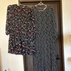 ZARA ワンピース 2着セット S・L