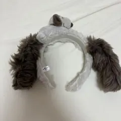 淡色系スヌーピーカチューシャ×ティムの2点セット