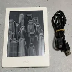 Kindle 第8世代 SY69JL ホワイト WiFi広告なし ケーブル付