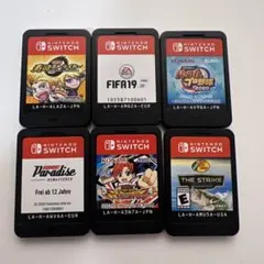 Nintendo Switch ゲームソフト 6本セット