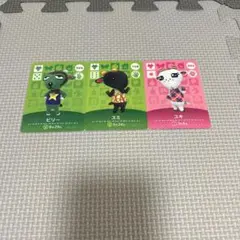 【新品】どうぶつの森 amiiboカード ビリー スミ ユキ