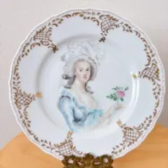 リモージュ T&V LIMOGES ハンドペイント アンティーク 天使の絵皿