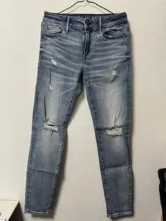 AMERICAN EAGLE スキニーデニム ライトブルー