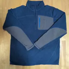 The North Face ネイビー フリース ハーフジップ