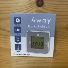 4way デジタルクロック Digital clock