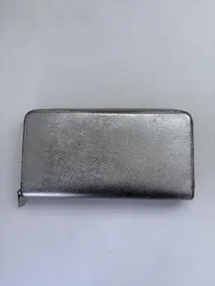 価格5万円程○ワコー WAKO 長財布 レザー L字ファスナー ビジュー 財布 