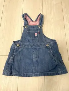 ミキハウス　ホットビスケッツジャンバースカート
