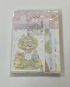 ⑥新品　未使用　すみっこぐらし　レターセット　みんなでことりっこ　2022年