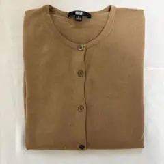 UNIQLO メリノ カーディガン M ベージュ