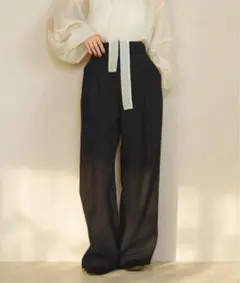 ヘムフック２WAYワイドパンツ　ヒナリ