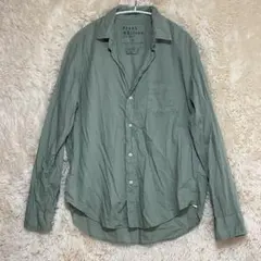 Frank&Eileen EILEEN ライトポプリンシャツXXSくすみグリーンのサムネイル