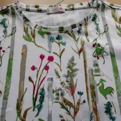 [美品] ルコックスポルティフ 半袖Tシャツ　スポーツウェア 総柄 Lサイズ