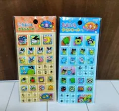 【国内正規品】セブンイレブン たまごっち タイルシール ２柄セット