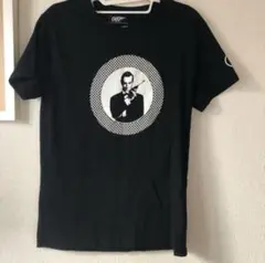 GB SKINS×007 Goldfinger コラボ プリント Tシャツ 黒
