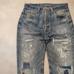 鬼ヒゲ!!】90s Levi's 501 デニムパンツ USA製 W36L30 - メルカリ