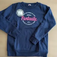 新品未使用　裏起毛トレーナー140cm