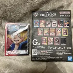 一番くじ　ワンピース　G賞　カードデザインアクリルスタンド　サボ