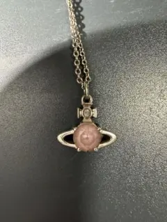 Vivienne Westwood オーブネックレスピンクストーン値下げ交渉可能のサムネイル