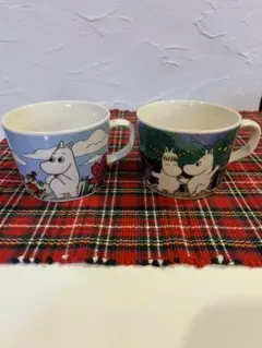 ムーミンマグカップ2個セット