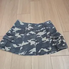 SHEEN　シーン　ティーン 14 迷彩スカート　カーゴパンツ　ミニスカート