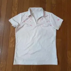 Champion ホワイト ポロシャツ S～M