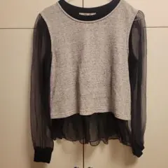 AULA AILA 長袖トップス グレー/ブラック