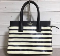 ★No38151 ケイトスペード 牛革 カウレザー トート バッグ