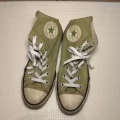 converse ハイカット　オリーブグリーン