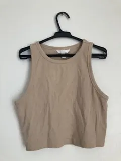 H&M ベージュ　タンクトップ　M レディース　夏