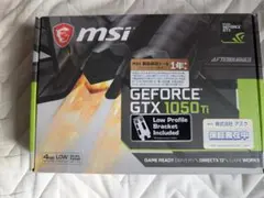 MSI GeForce GTX 1050 Ti 4GT LP 動作確認済み