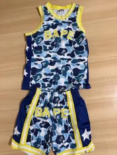 SAPEur サプール タンクトップ ハーフパンツ セットアップ 上下 L