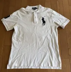 Polo by Ralph Lauren ポロシャツ ビッグポニー swag 白 - メルカリ