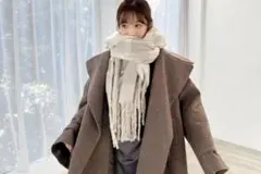 ココディール　チェック マフラー