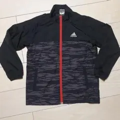 adidas ウィンドブレーカー 140cm ブラック