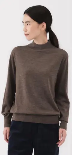 ハイネックセーター ウール