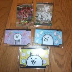 にゃんこ大戦争ウエハース5枚セット