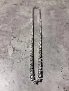 テニスチェーン　シルバー925 ネックレス