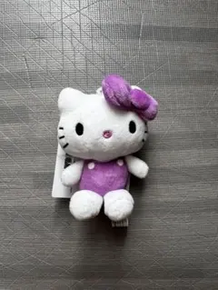 ハローキティ　カラフルマスコットver パープル　新品タグ付き　おまけ付き