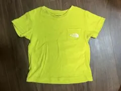ノースフェイス　タオル地半袖Tシャツ　イエロー　110cm