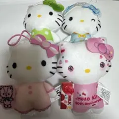 ハローキティ　ハッピーセット　ぬいぐるみ4種