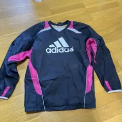 adidas ピステ・ウィンドブレーカー 黒/ピンク