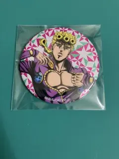 ジョジョワールド ジョルノ 螺旋階段 グリッター缶バッジ - メルカリ