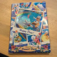 ドナルドダック メモ帳 Happy Days!