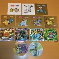 ポケモンパンシール、 ホログラムシールセット