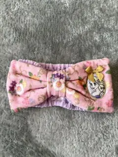 新品未使用　ディズニーキャラクター ラプンツェル　リボン付きヘアバンド