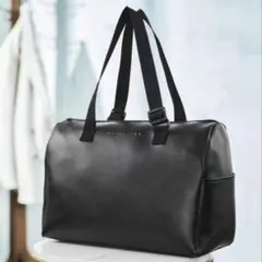 ESTNATION レザー調ボストンバッグのサムネイル