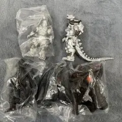 【4体】ゴジラ・メカゴジラ ソフビフィギュア