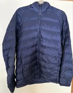 ユニクロ ウルトラライトダウンパーカ　3Dカット men's XL ネイビー