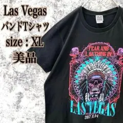 IT136 美品古着フィアーアンドインロージングラスベガスバンドツアーTシャツ